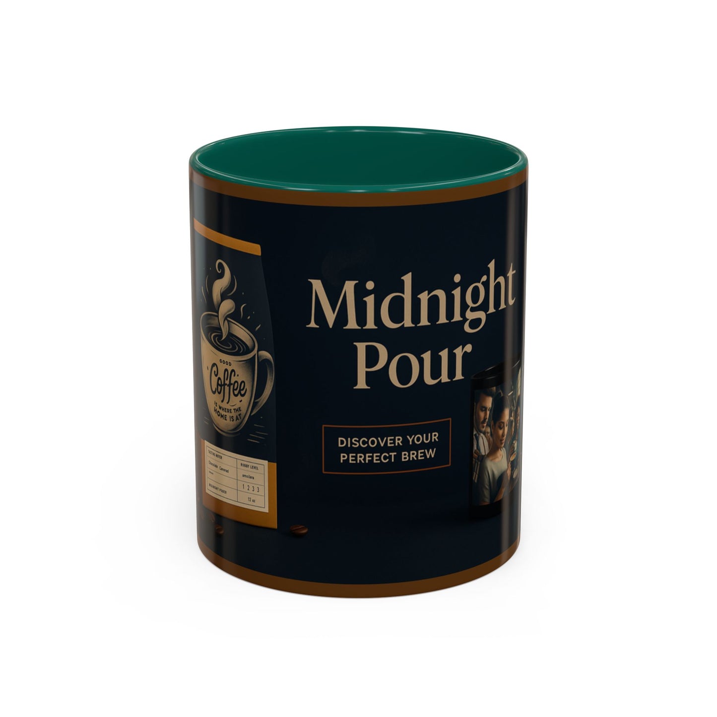 Midnight Pour Coffee Mug - 11oz & 15oz - Perfect for Cozy Afternoons