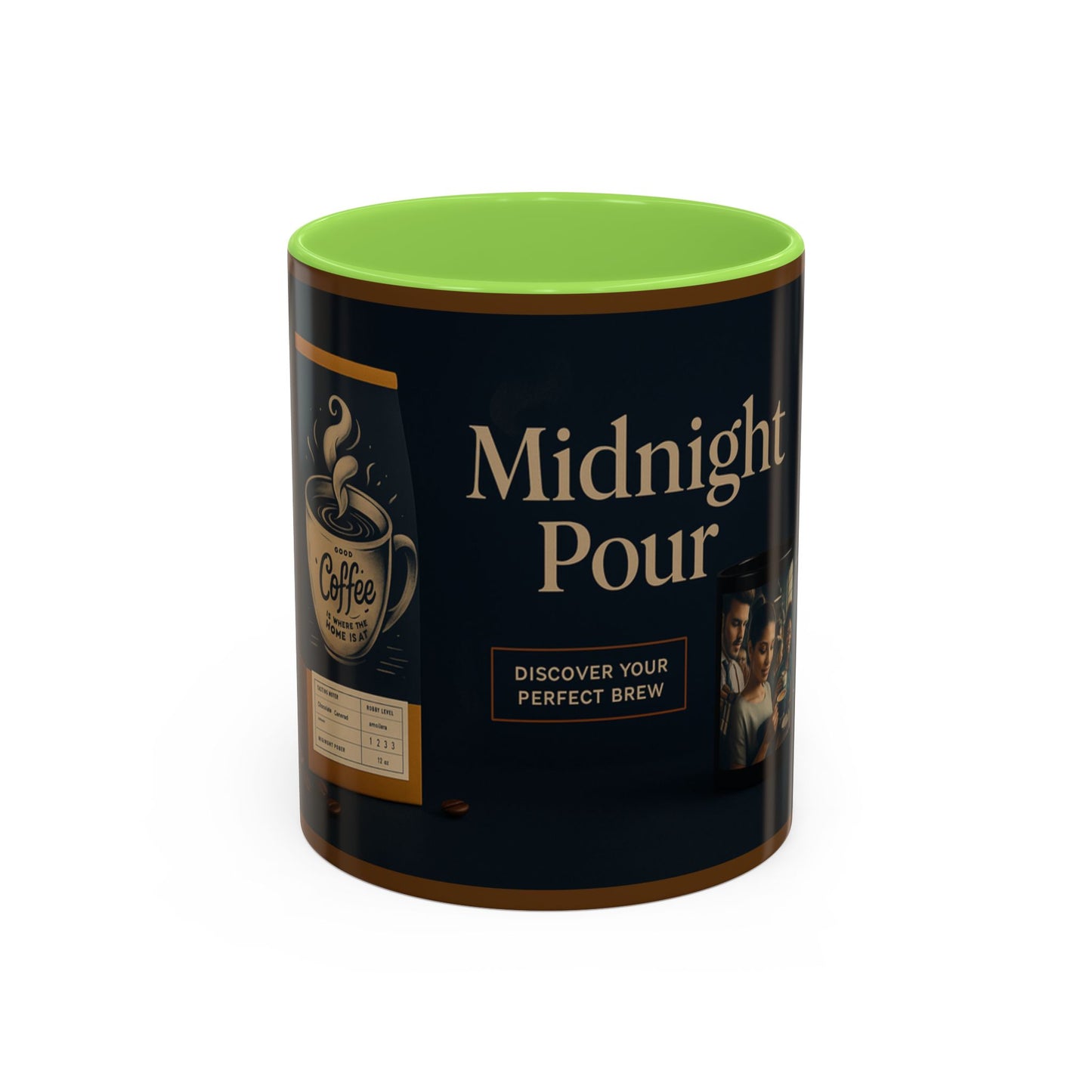 Midnight Pour Coffee Mug - 11oz & 15oz - Perfect for Cozy Afternoons