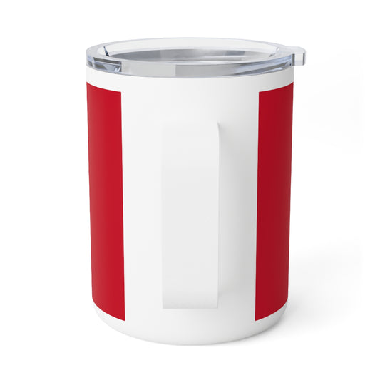 Festive Insulated Coffee Mug - 10oz Holiday Cheer