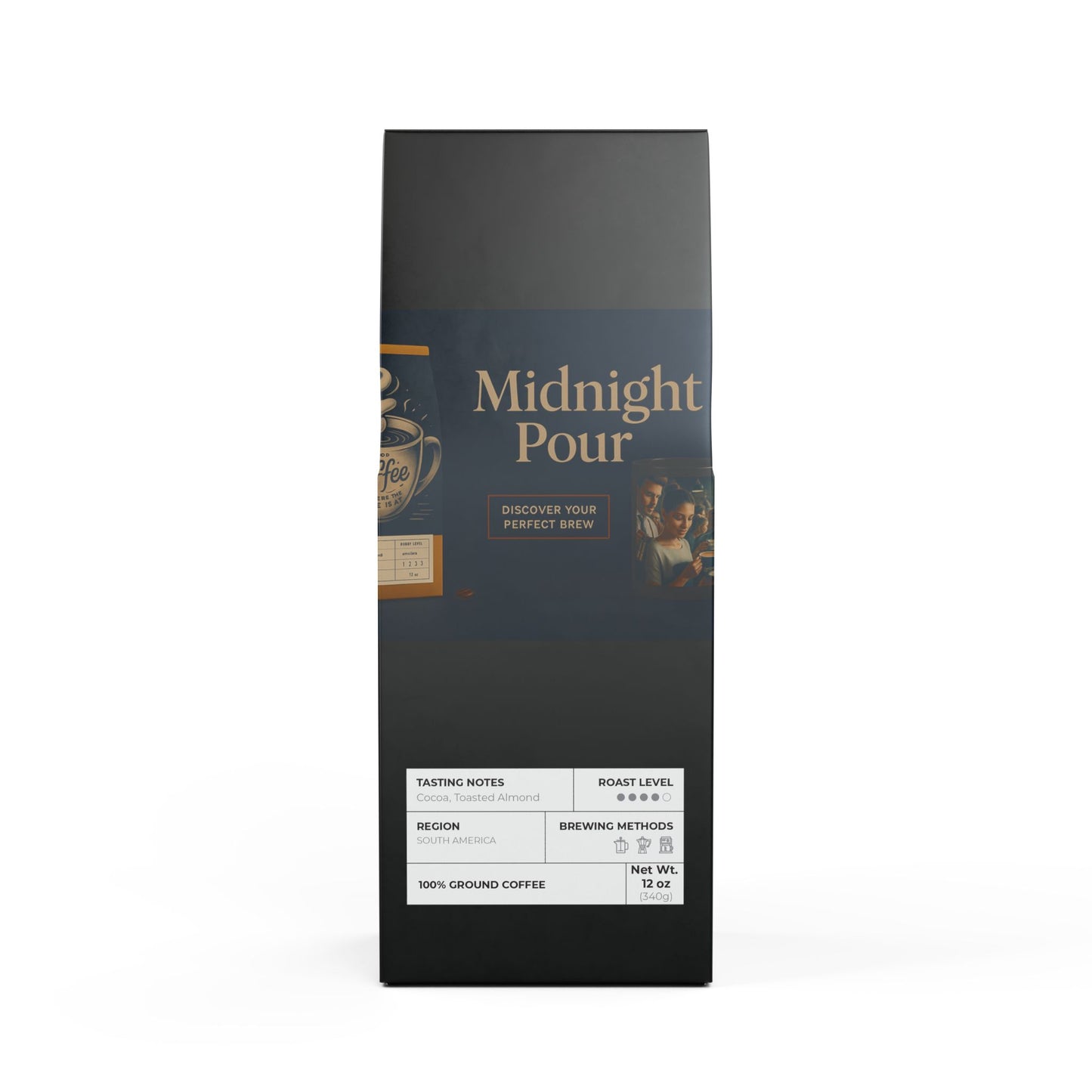 Cascades Coffee Blend (Medium-Dark Roast)