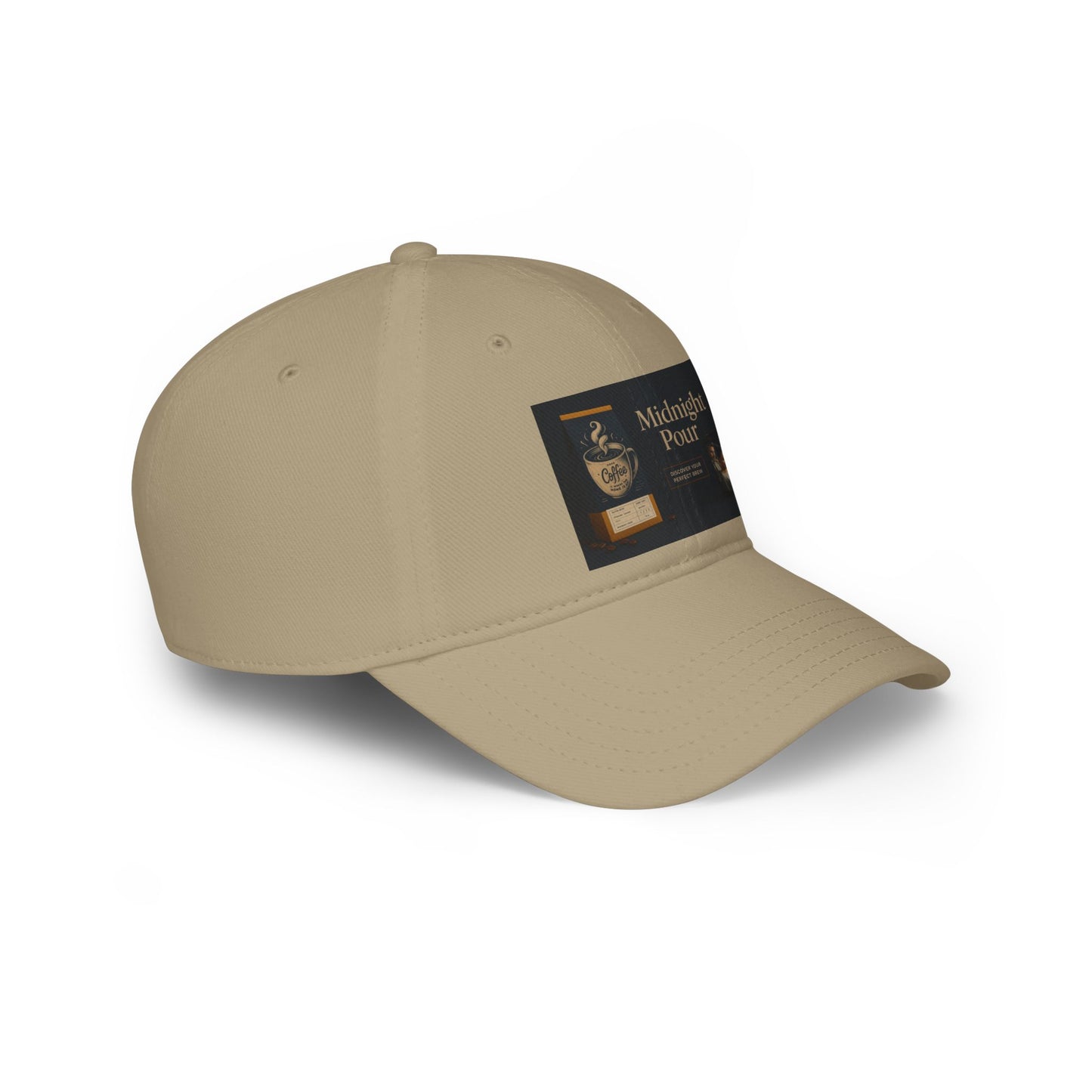 Midnight Pour Low Profile Baseball Cap | Casual Style Hat for Everyday Wear, Perfect Gift for Friends, Unique Accessories, Fashion Cap
