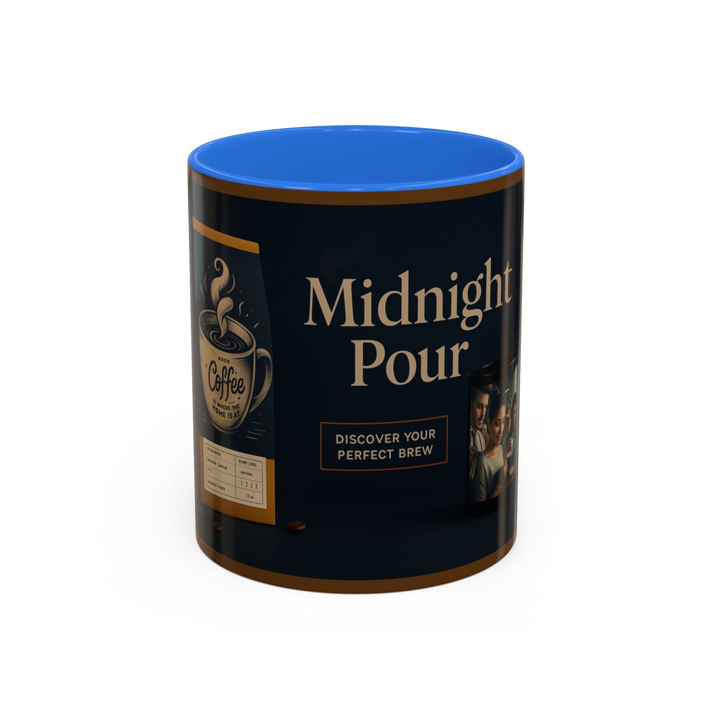 Midnight Pour Coffee Mug - 11oz & 15oz - Perfect for Cozy Afternoons