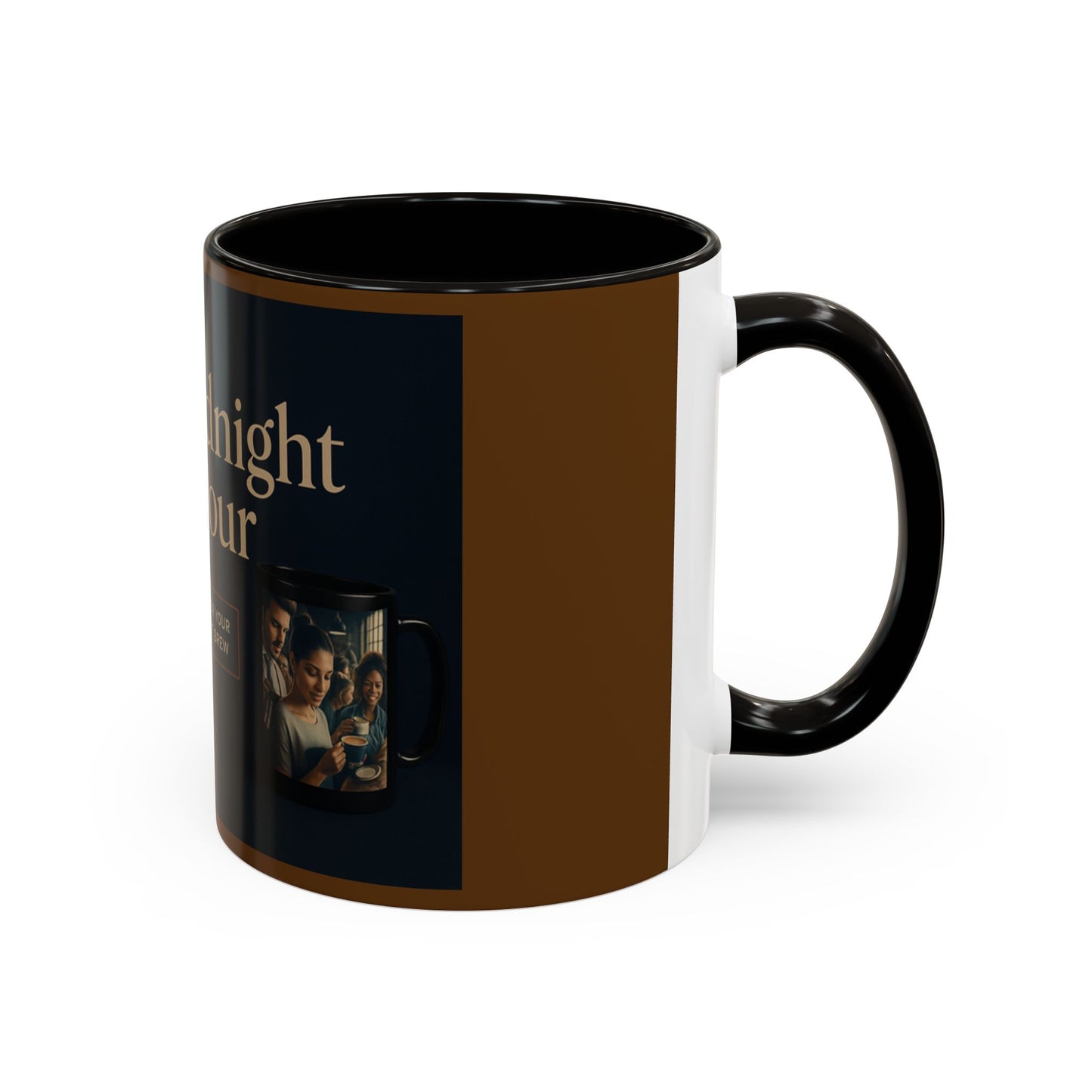 Midnight Pour Coffee Mug - 11oz & 15oz - Perfect for Cozy Afternoons