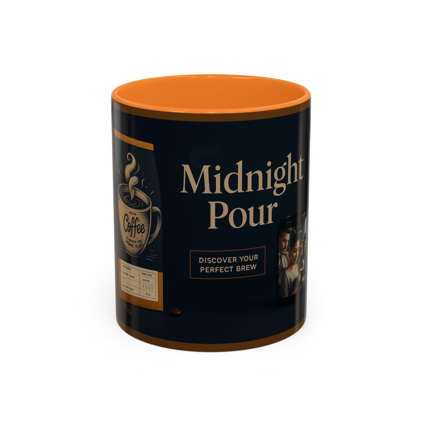 Midnight Pour Coffee Mug - 11oz & 15oz - Perfect for Cozy Afternoons