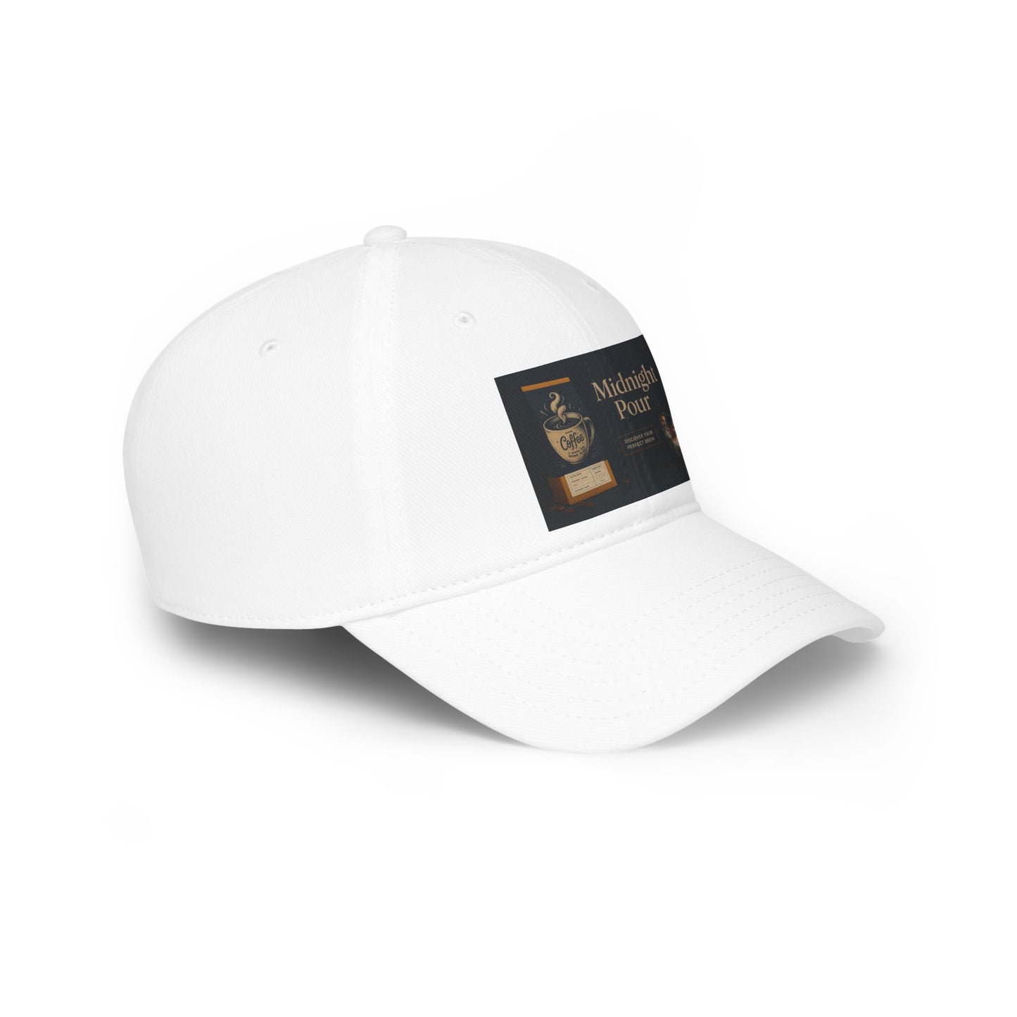 Midnight Pour Low Profile Baseball Cap | Casual Style Hat for Everyday Wear, Perfect Gift for Friends, Unique Accessories, Fashion Cap