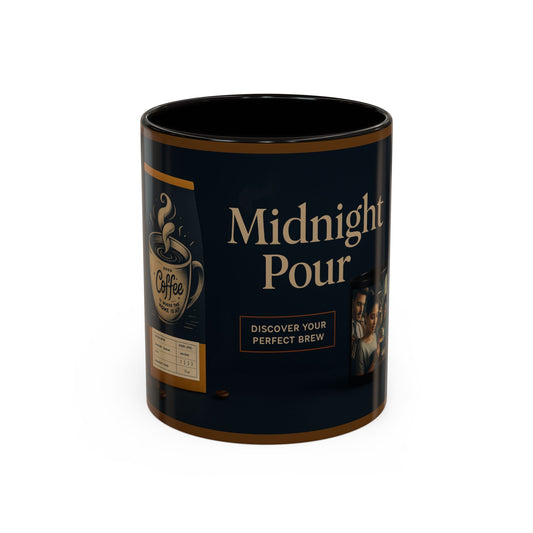 Midnight Pour Coffee Mug - 11oz & 15oz - Perfect for Cozy Afternoons
