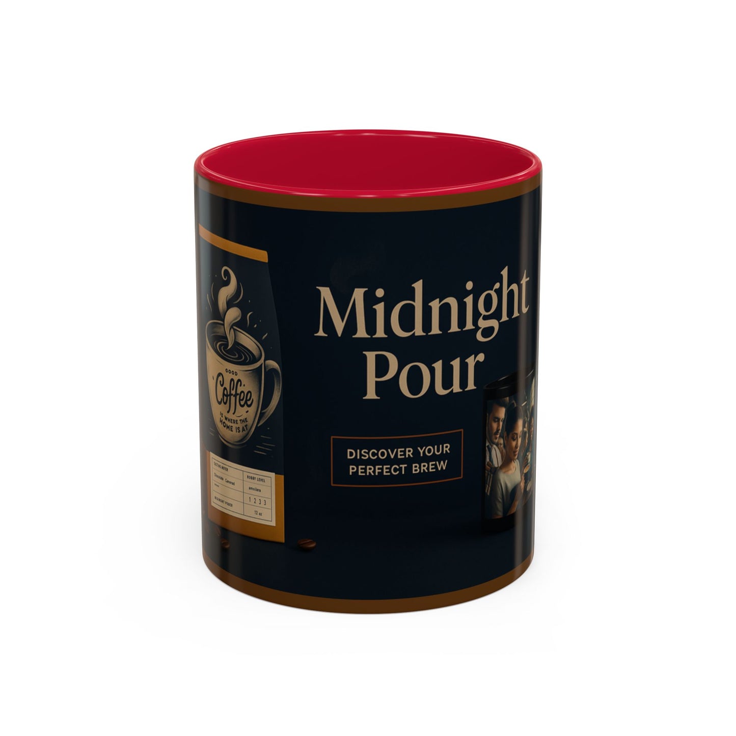 Midnight Pour Coffee Mug - 11oz & 15oz - Perfect for Cozy Afternoons