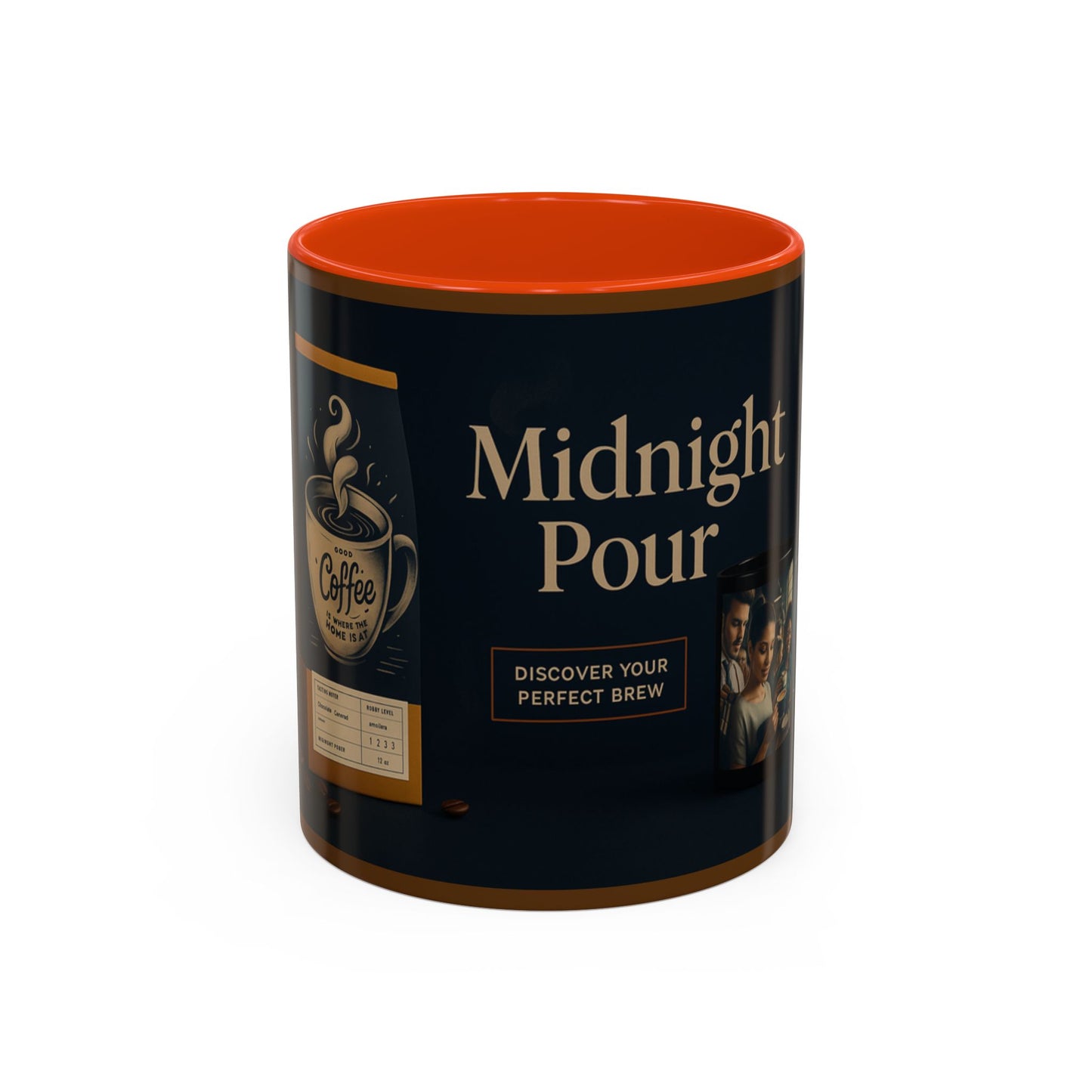 Midnight Pour Coffee Mug - 11oz & 15oz - Perfect for Cozy Afternoons