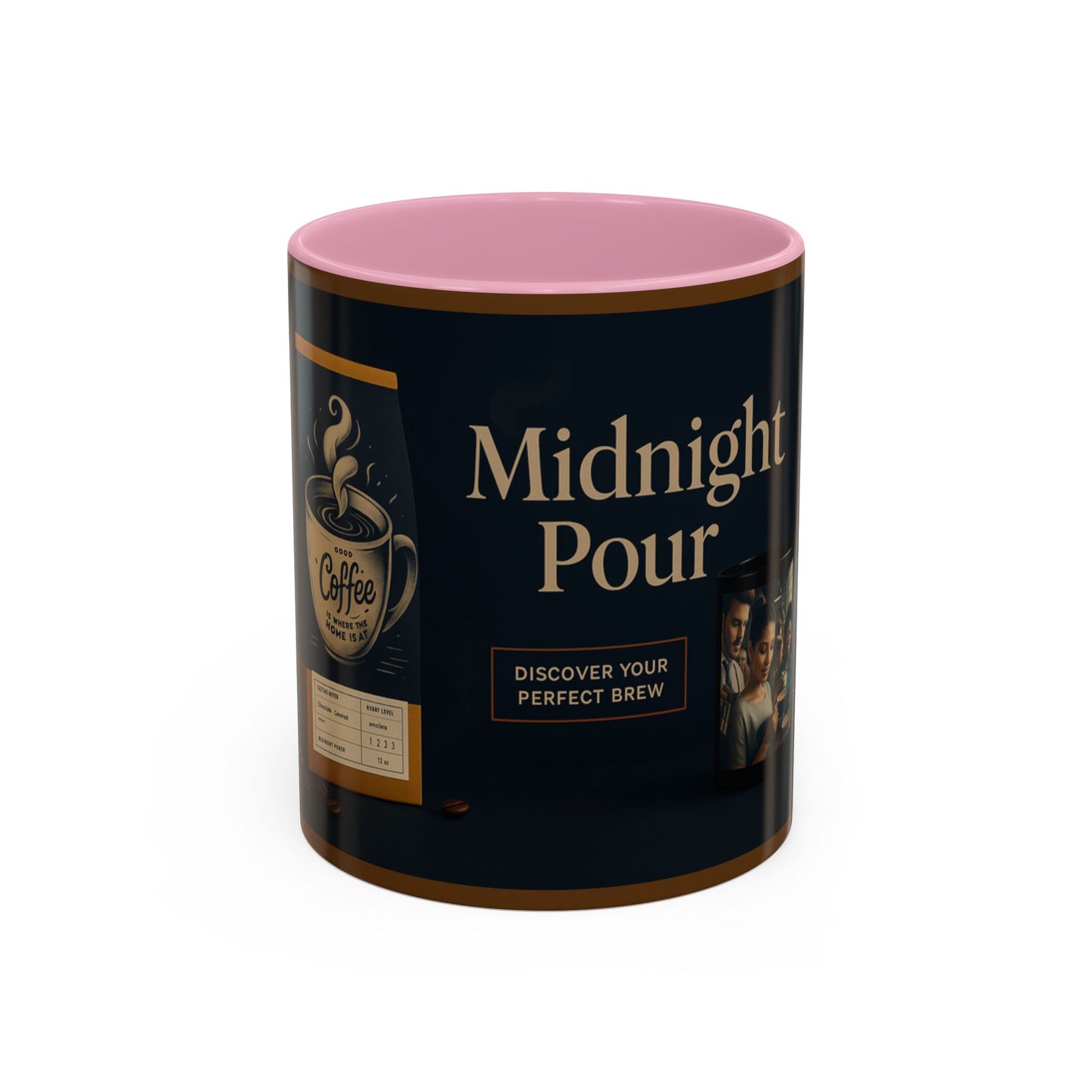 Midnight Pour Coffee Mug - 11oz & 15oz - Perfect for Cozy Afternoons