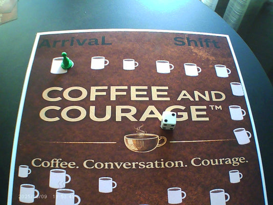 Coffee & Courage TM Storytelling Card Game (Instant PDF Download)